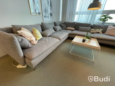 Soffa IKEA SÖDERHAMN, 6-sits vinklad hörnsoffa