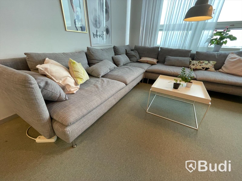 Soffa IKEA SÖDERHAMN, 6-sits vinklad hörnsoffa