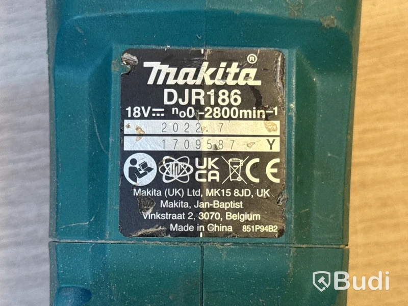 9 st batterimaskiner Makita