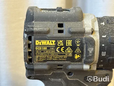 Slagborr Dewalt DCD100 med batteri & laddare
