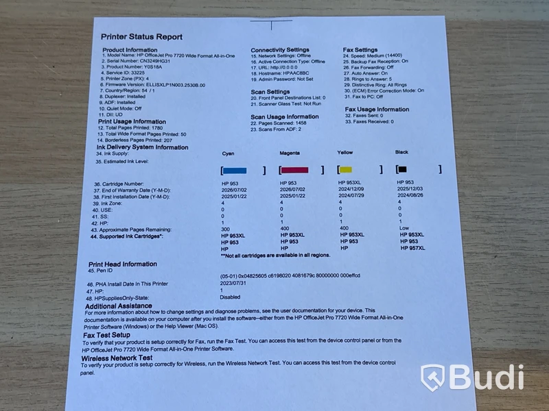 Multifunktionsskrivare HP OfficeJet Pro 7720