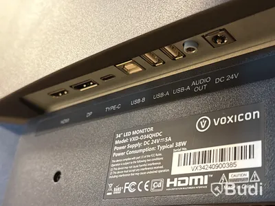 Voxicon 34-tums LED-monitor VXD-034QHDC