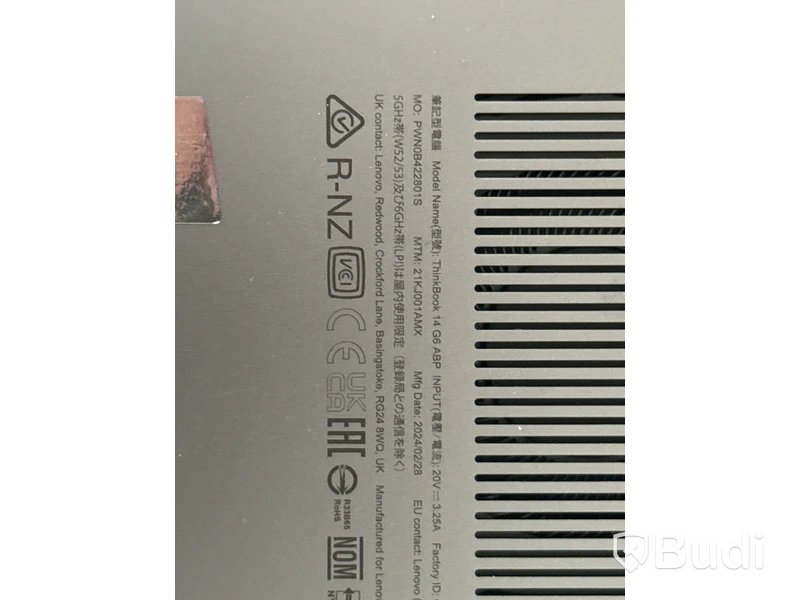 Laptop Lenovo ThinkBook 14 G6 ABP