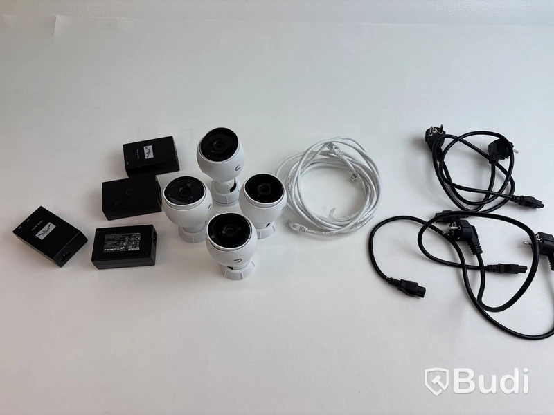 4 st. Övervakningskameror Ubiquiti UVC-G3 - RESERVDELSOBJEKT