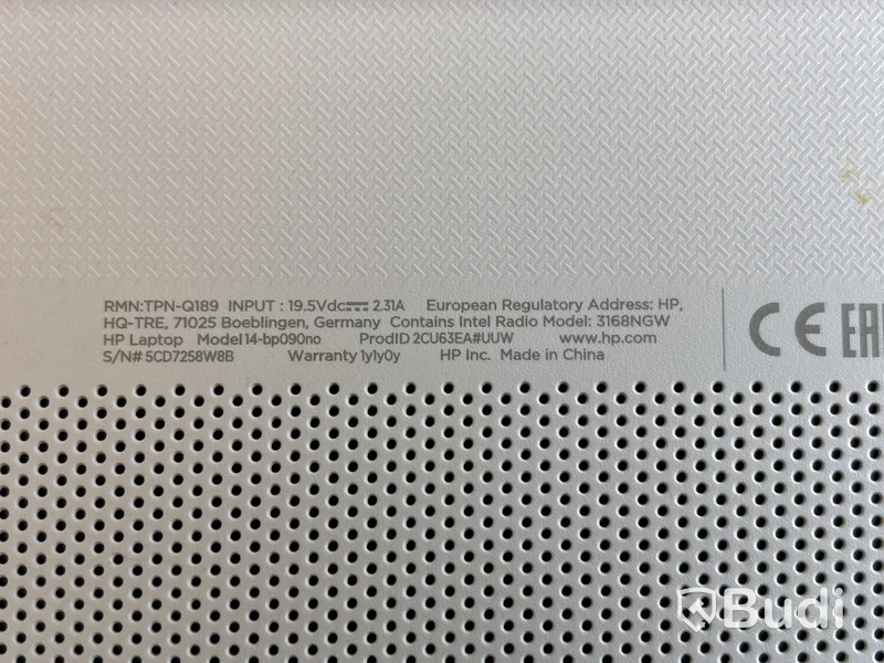 Bärbar dator HP Notebook 14. OBS! Inget OS