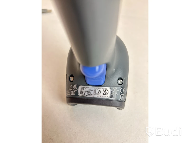 3 st. Streckkodsläsare Datalogic QuickScan QD2430 inkl. stativ.