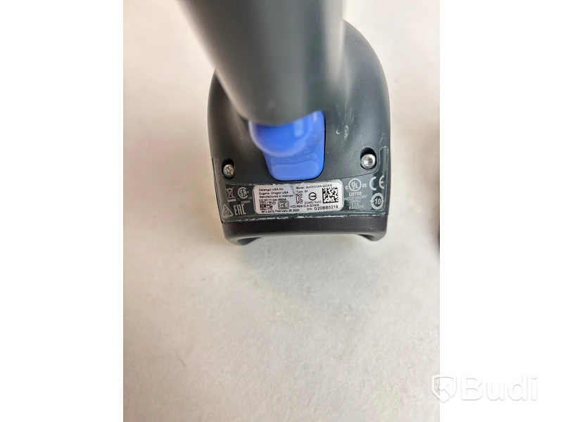 3 st. Streckkodsläsare Datalogic QuickScan QD2430 inkl. stativ.