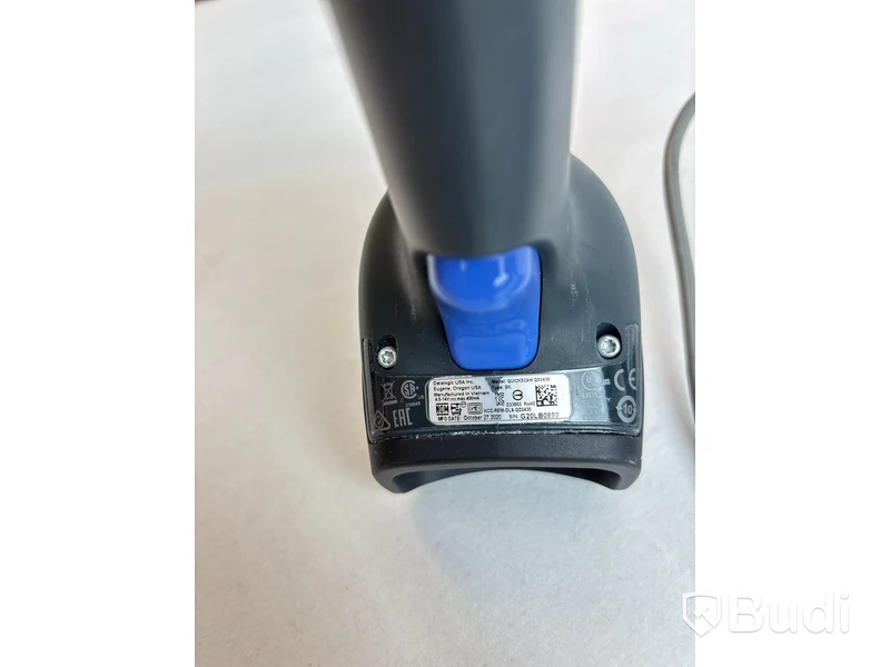 3 st. Streckkodsläsare Datalogic QuickScan QD2430 inkl. stativ.