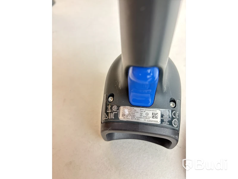 3 st. Streckkodsläsare Datalogic QuickScan QD2430 inkl. stativ.