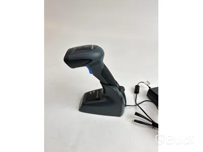2 st. Streckkodsläsare Datalogic QickScan QBT2400 och QD2430 inkl. stativ.