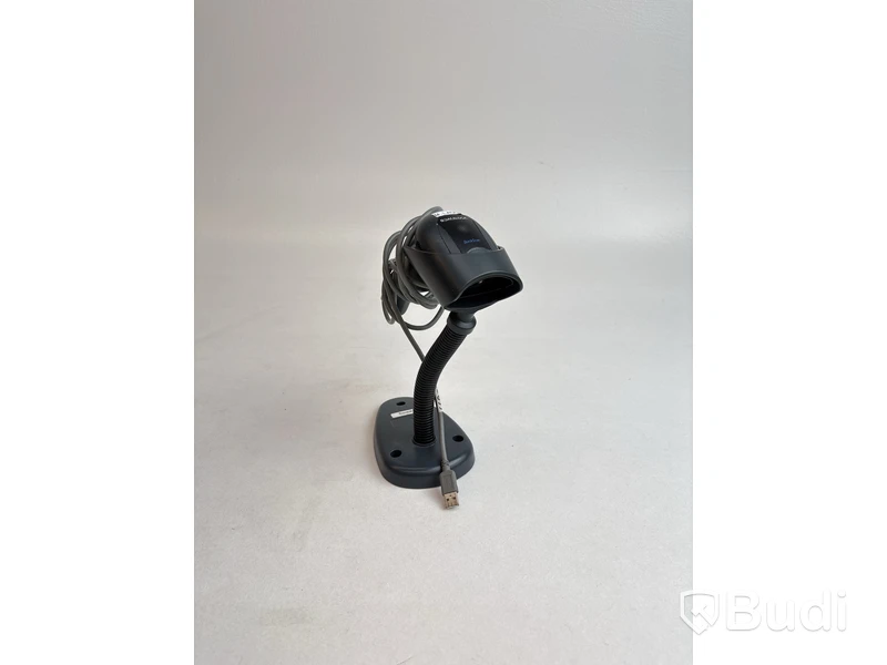 2 st. Streckkodsläsare Datalogic QickScan QBT2400 och QD2430 inkl. stativ.