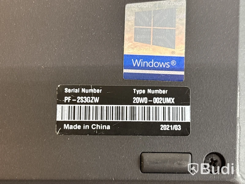 Bärbar dator Lenovo ThinkPad T14 Gen 2. OBS! Inget OS
