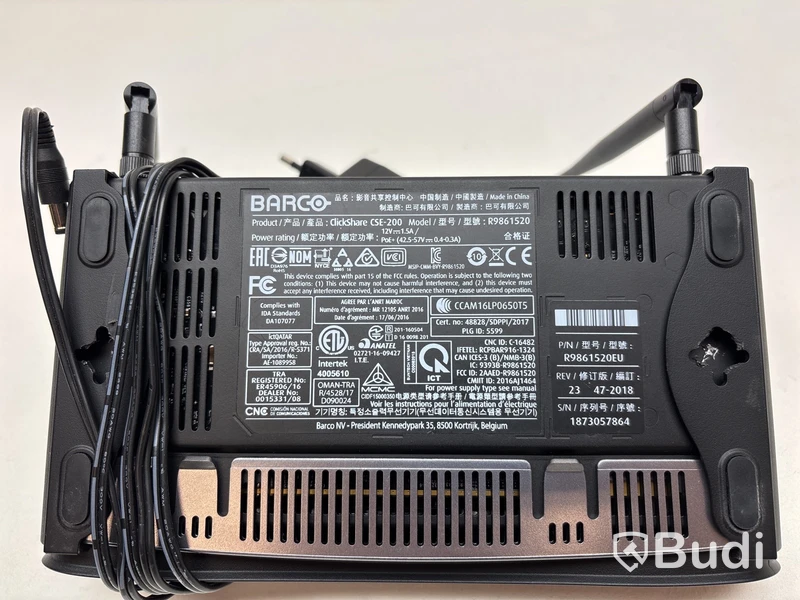 Presentationssystem Barco Clickshare CSE-200 inkl. 3 st. Barco Clickshare R9861500D01