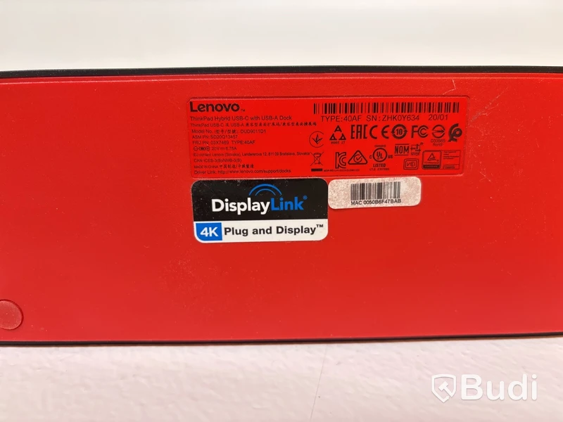 Parti med lenovo laddare inkl. 2 st. dock