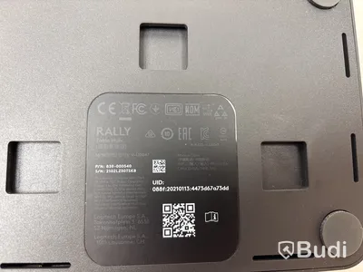 Display hub och Table hub Logitech Rally inkl. Mic pod hub