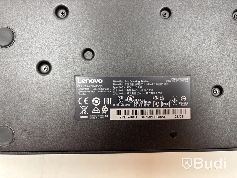 Bärbar dator Lenovo ThinkPad T14s inkl. dockstation och laddare