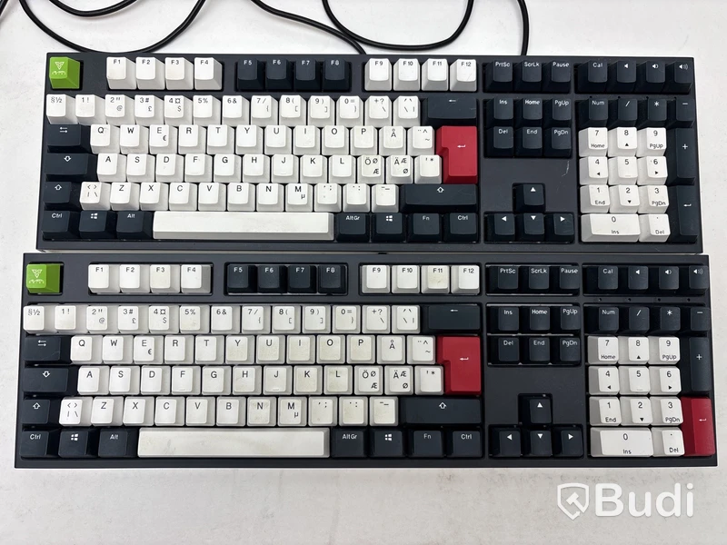 2 st. Tangentbord Ducky one 2 rific