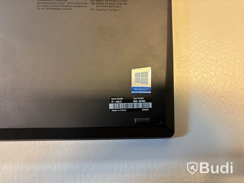 Bärbar dator Lenovo ThinkPad T14 14 tum