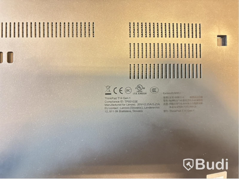 Bärbar dator Lenovo ThinkPad T14 14 tum