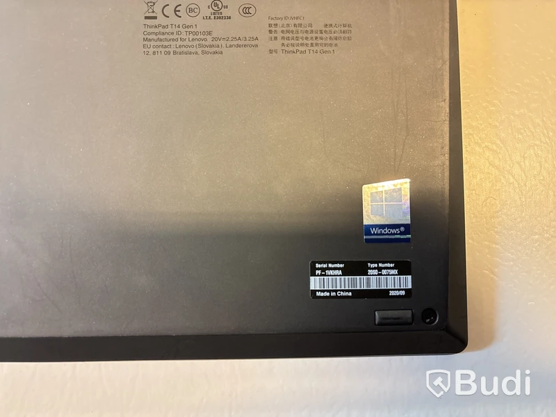 Bärbar dator Lenovo ThinkPad T14 14 tum