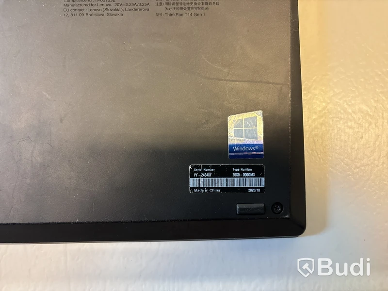 Bärbar dator Lenovo ThinkPad T14 14 tum. OBS! Repad skärm