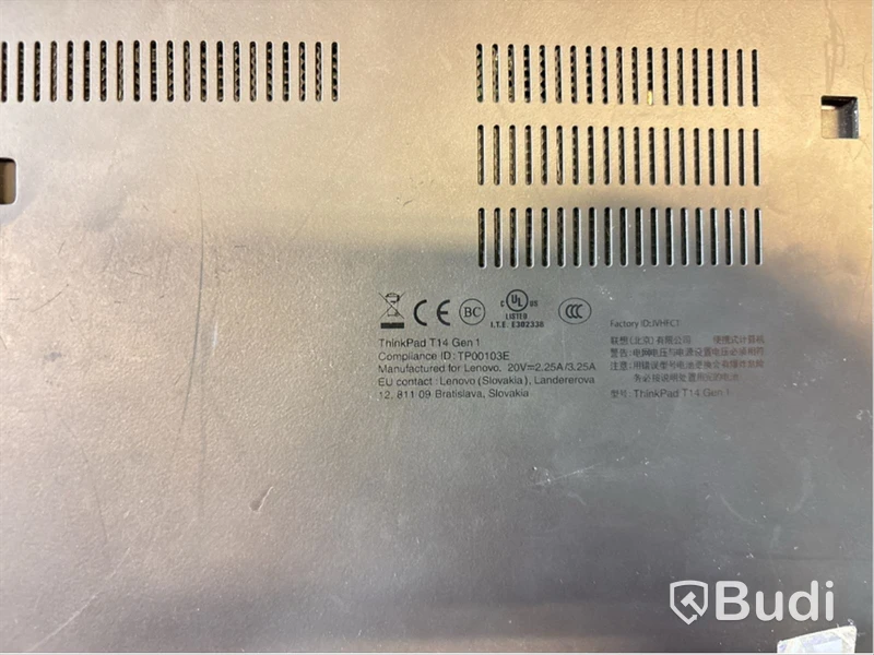 Bärbar dator Lenovo ThinkPad T14 14 tum. OBS! Repad skärm
