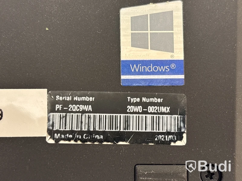 Bärbar dator Lenovo ThinkPad T14 14 tum. OBS! Repad skärm