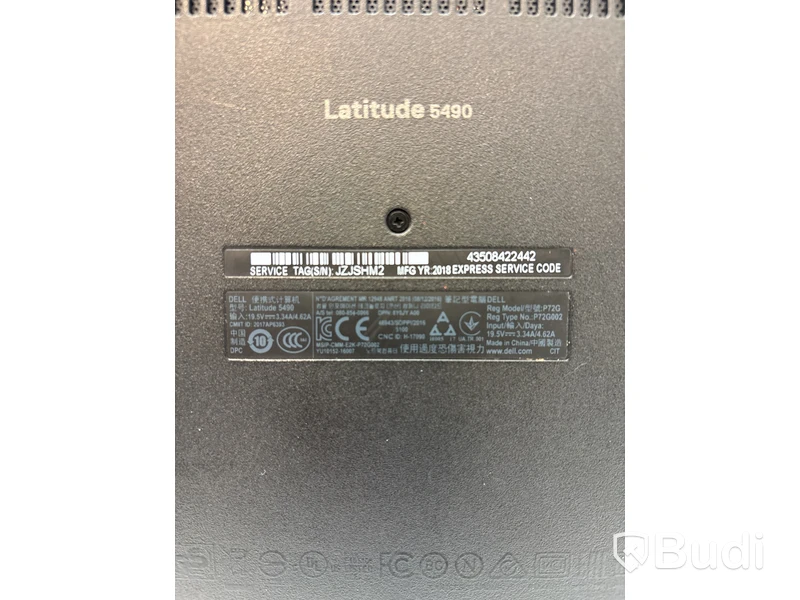 Bärbar dator Dell Latitude 5490. OBS! Inget OS