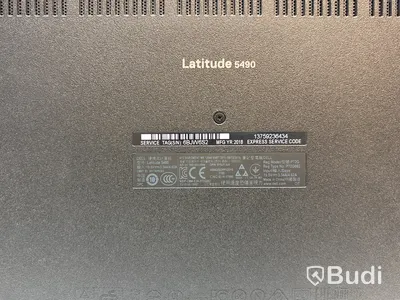 Bärbar dator Dell Latitude 5490. OBS! Inget OS