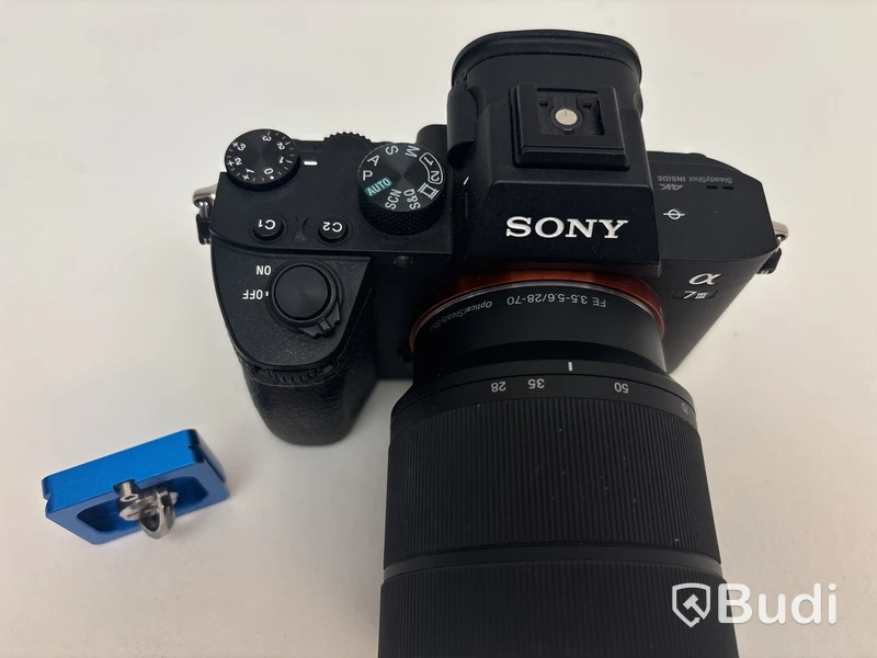 Kamerahus Sony ILCE-7M3 inkl. diverse kameratillbehör