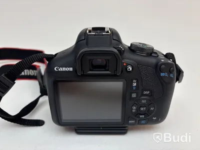 Kamerahus Canon, EOS 2000D inkl. objektiv och diverse tillbehör