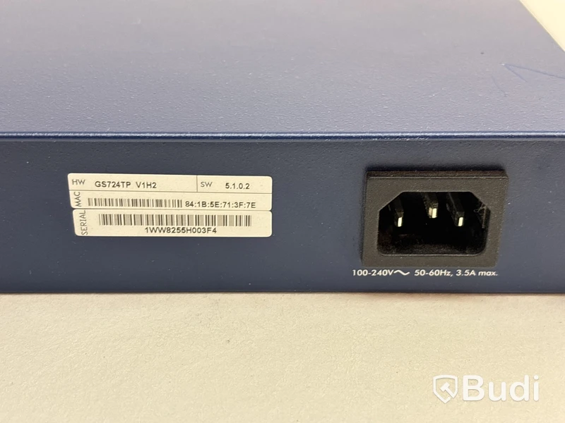Switch Netgear GS724TP 24-port