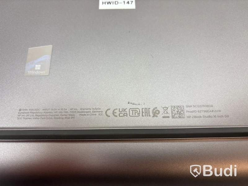Bärbar dator HP ZBook Studio G9 16 tum