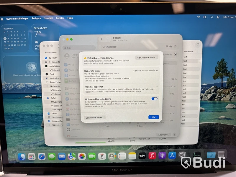 Bärbar dator Apple MacBook Air M1 (2020)