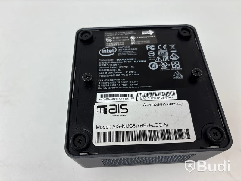 Stationär dator Intel NUC8BEB