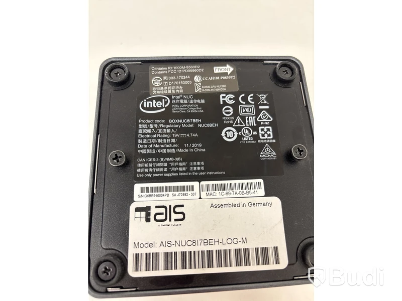 Stationär dator Intel NUC8BEB
