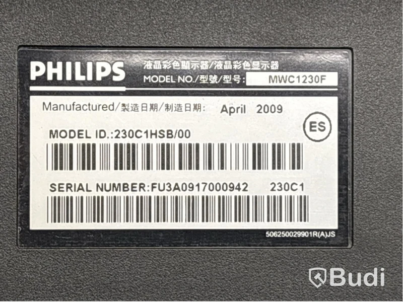2 st. Datorskärmar Benq XL2411-B och Philips MWC1230F