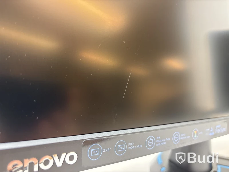 2 st. Datorskärmar Lenovo, A21238FG1 inkl. Stativärm