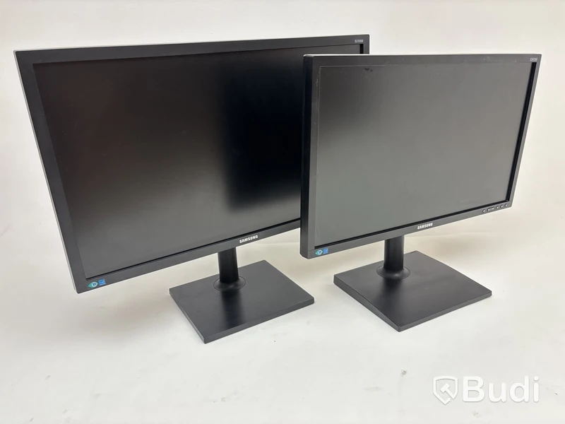 2 st. Datorskärmar Samsung S27E650D, 27 tum och S24C650PL, 24 tum