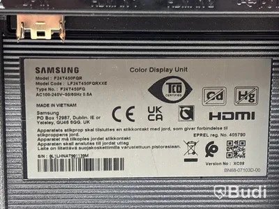 2 st. Datorskärmar Samsung F24T450FQR, 24 tum