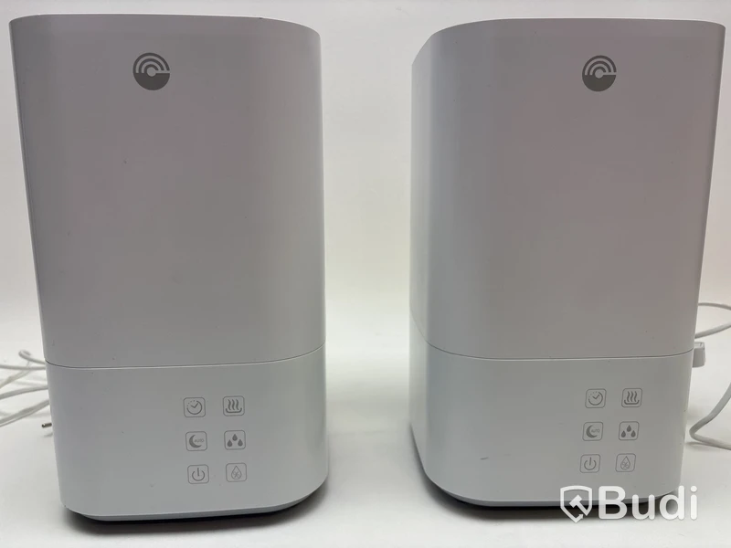 2 st. Luftfuktare Cleverio, Ultrasonic humidifier.