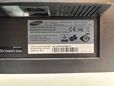 2 st. Datorskärmar Samsung, S24C650 inkl. stativärm