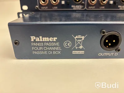 3 st. DI-boxar Palmer Pan03 Passive