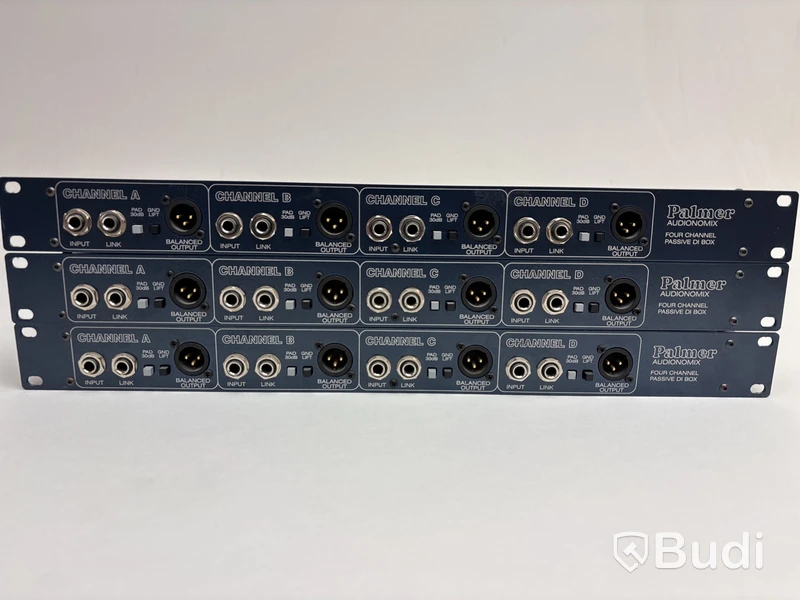 3 st. DI-boxar Palmer Pan03 Passive