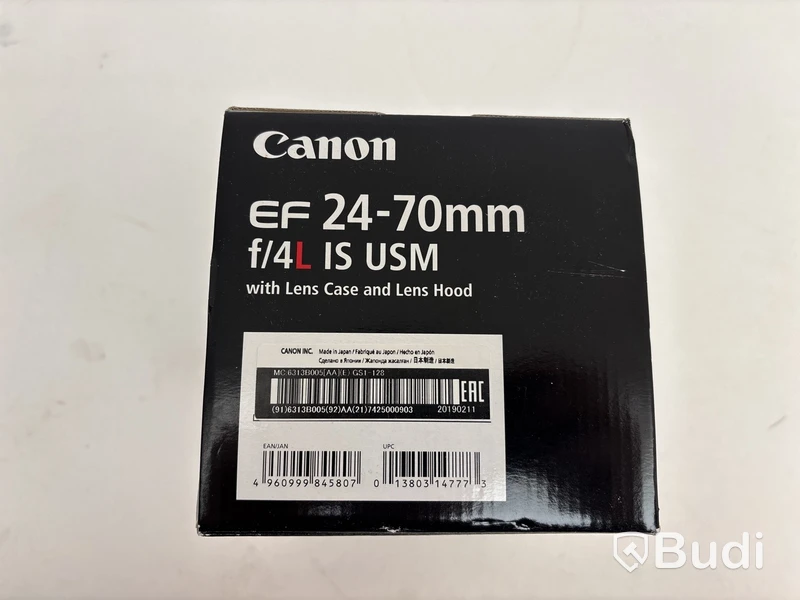 Kamera Canon, EOS 5D inkl. objektiv och stativ