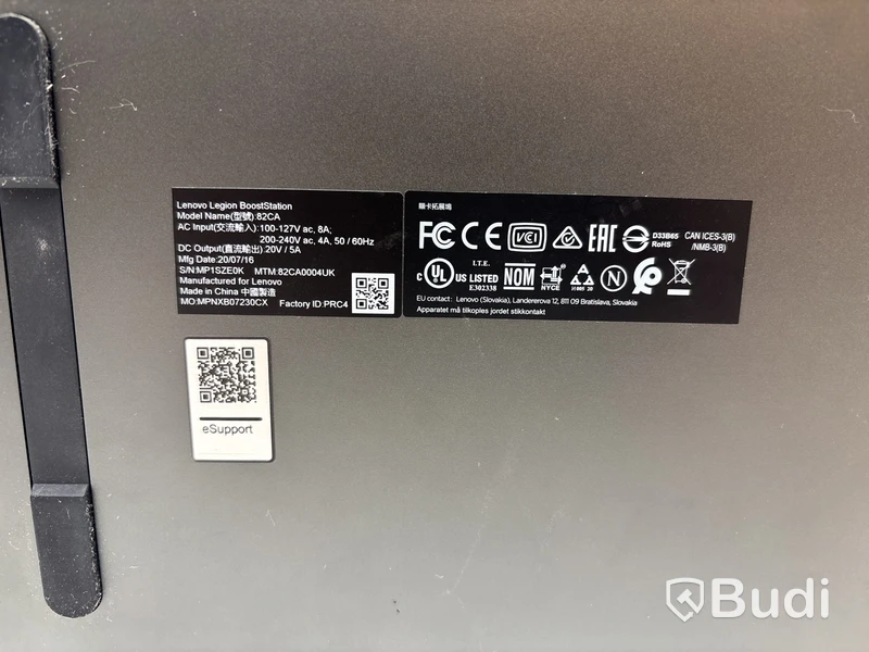 eGPU Lenovo Legion, Booststation 82CA
