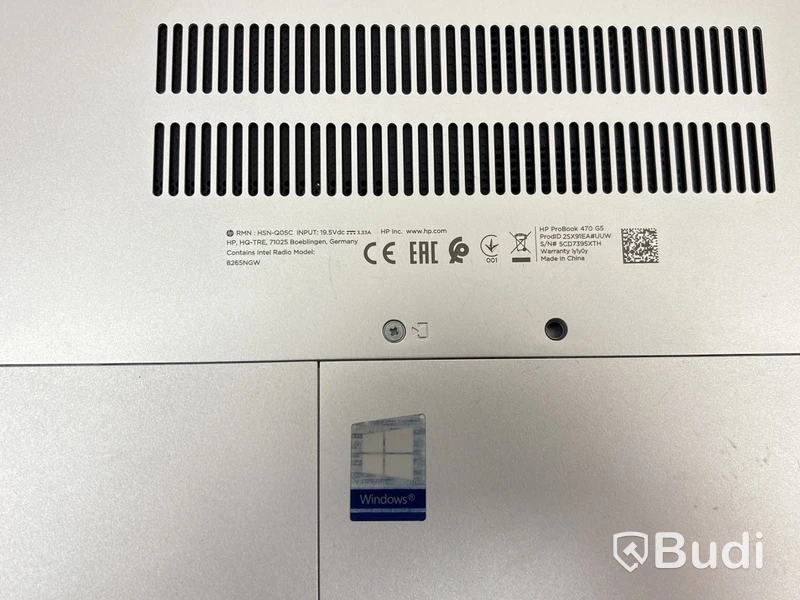 Bärbar dator HP ProBook 470 G5