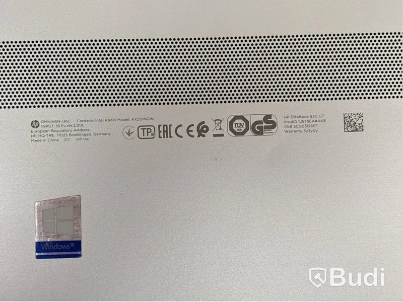 Bärbar dator HP EliteBook 830 G7