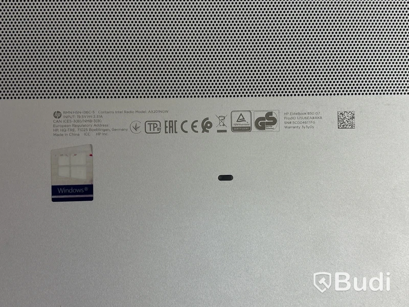Bärbar dator HP EliteBook 850 G7 15,6 tum