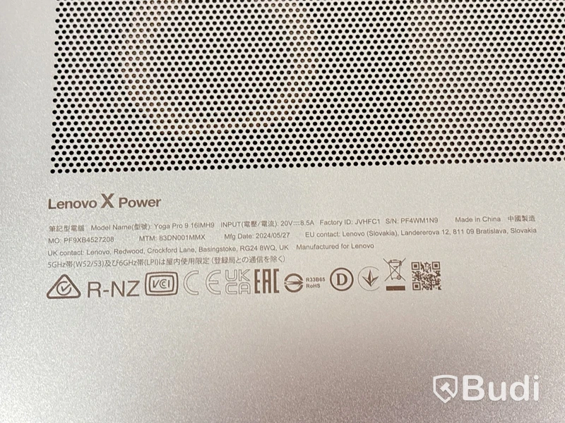 Bärbar dator Lenovo Yoga 9i 15,6 tum